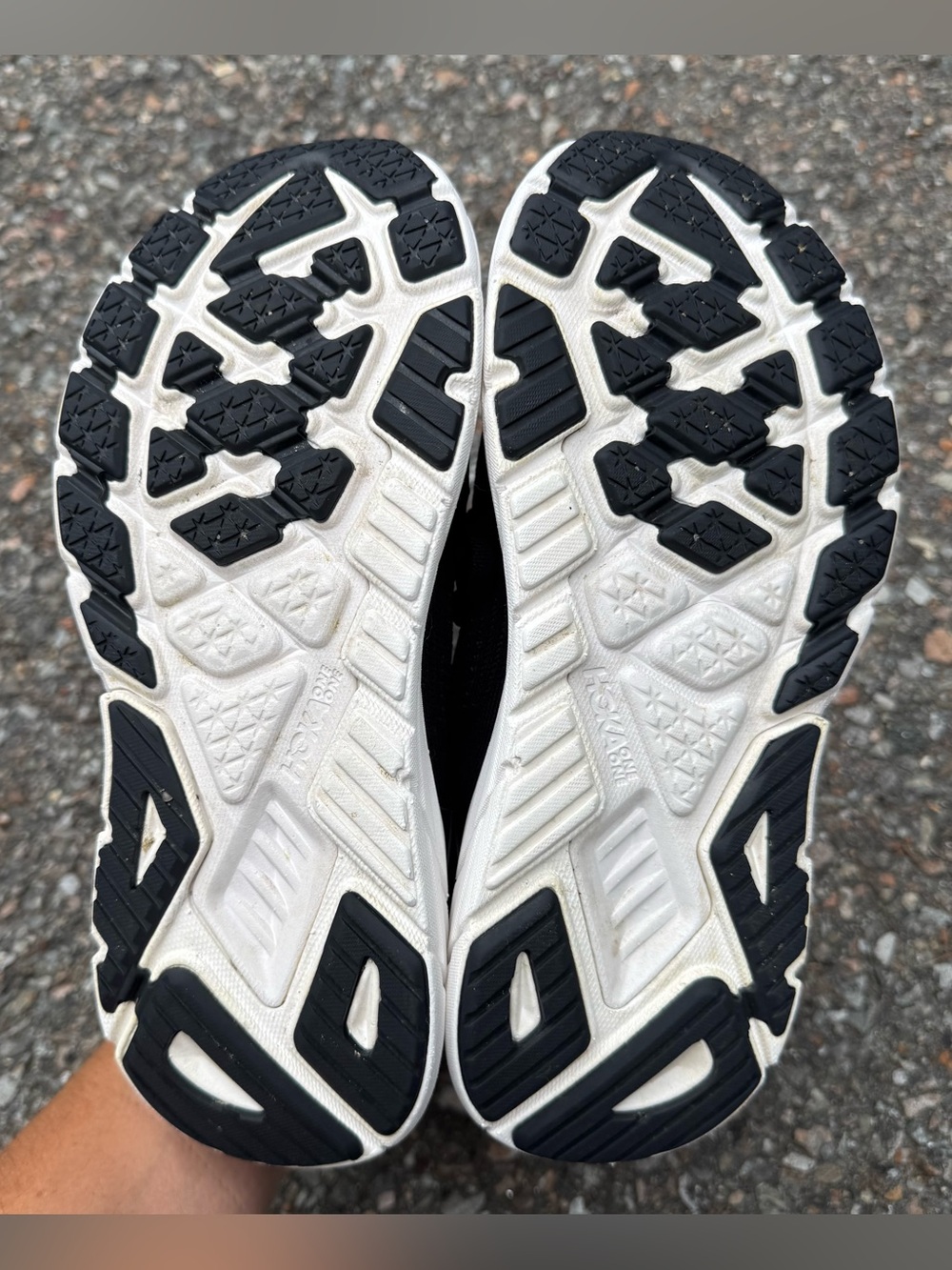 Hoka One One Arahi Shoes Womens 6.5 Black White Running Walking Gym Active Lace - Picture 8 of 8